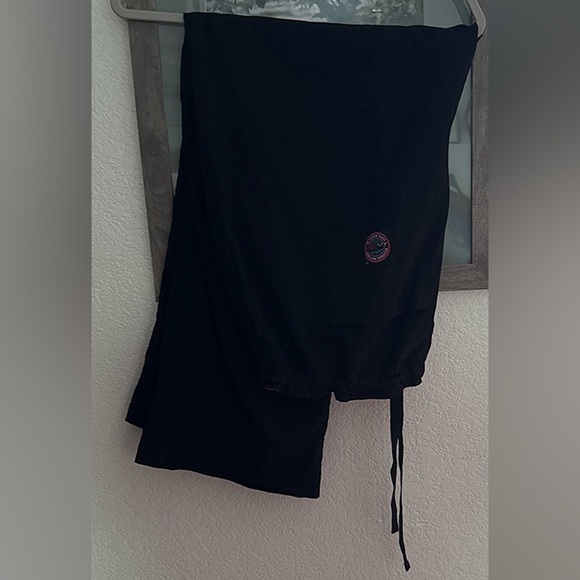 Koi Lite Pants - Koi lite Slim Fit Mechanical Stretch Black Women Scrub Pants with Logo